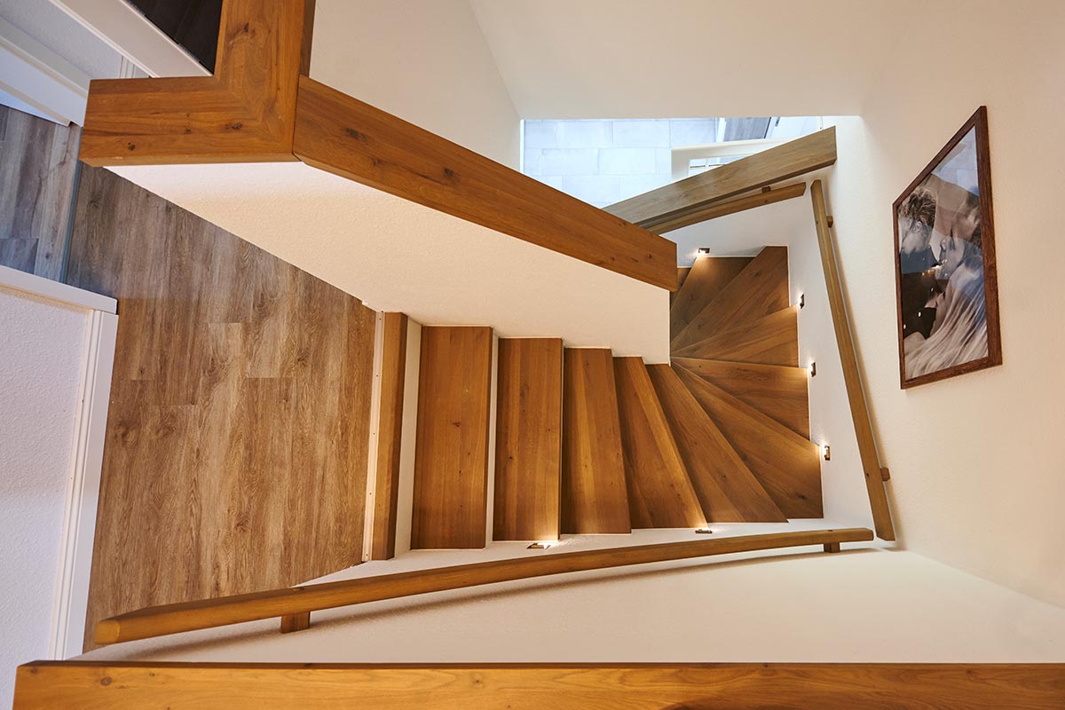 Holztreppe