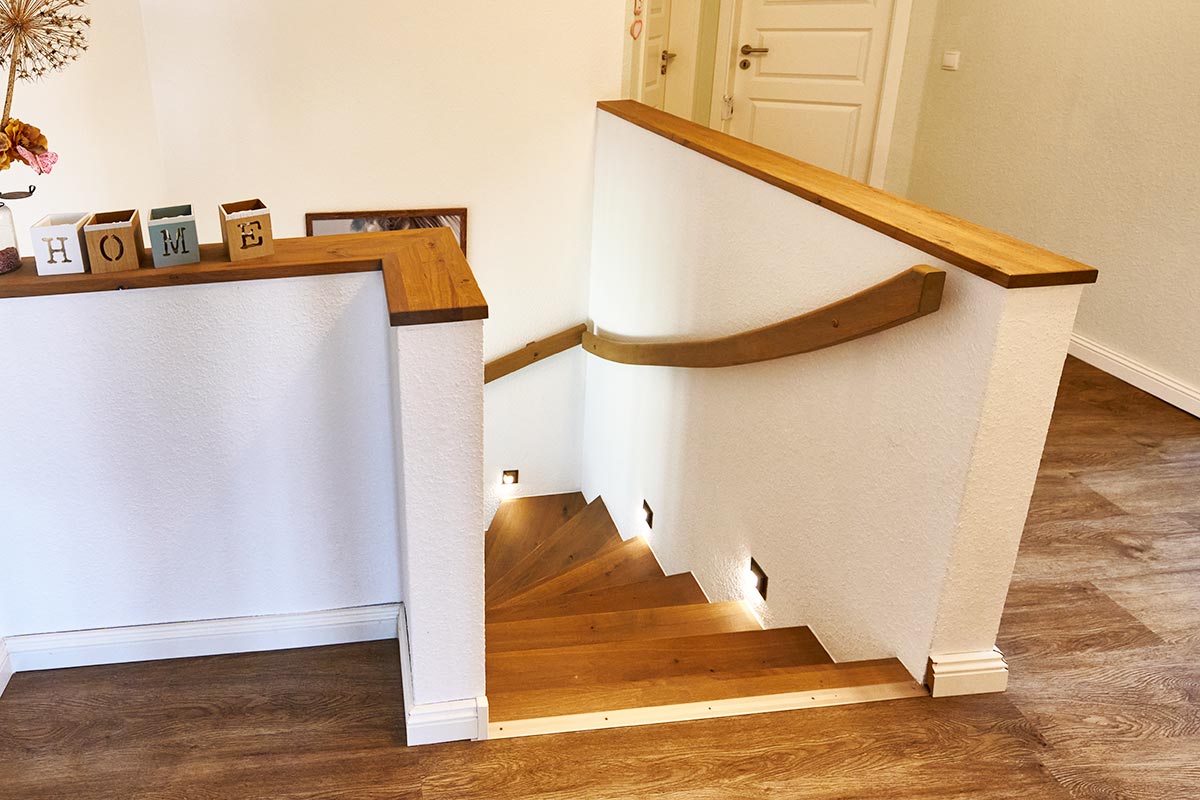 Holztreppe